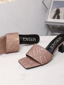 Alternative view of VERSACE Mules Canvas Leather EU35-42 B00202608031662