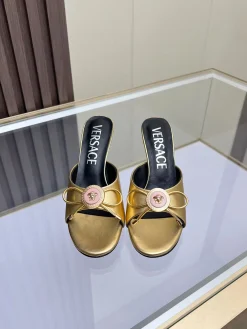 VERSACE Mules Leather & Rubber EU35-42 A90202608031269