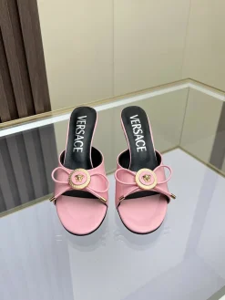 VERSACE Mules Patent Leather & Sheepskin EU35-42 A90202608031267