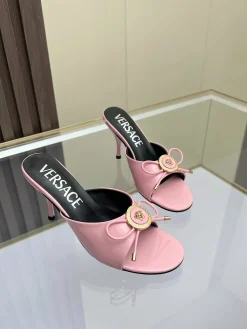Alternative view of VERSACE Mules Patent Leather & Sheepskin EU35-42 A90202608031267