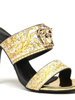 VERSACE Mules Printed Calfskin EU35-42 A90202608031260