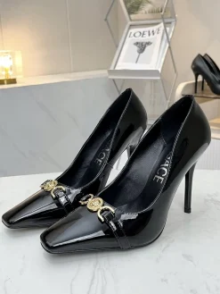 Alternative view of VERSACE Pumps Patent Calf Leather EU35-42 A90202608031273