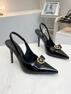 Alternative view of VERSACE Sandals Patent Leather & Sheepskin EU35-42 A90202608031279