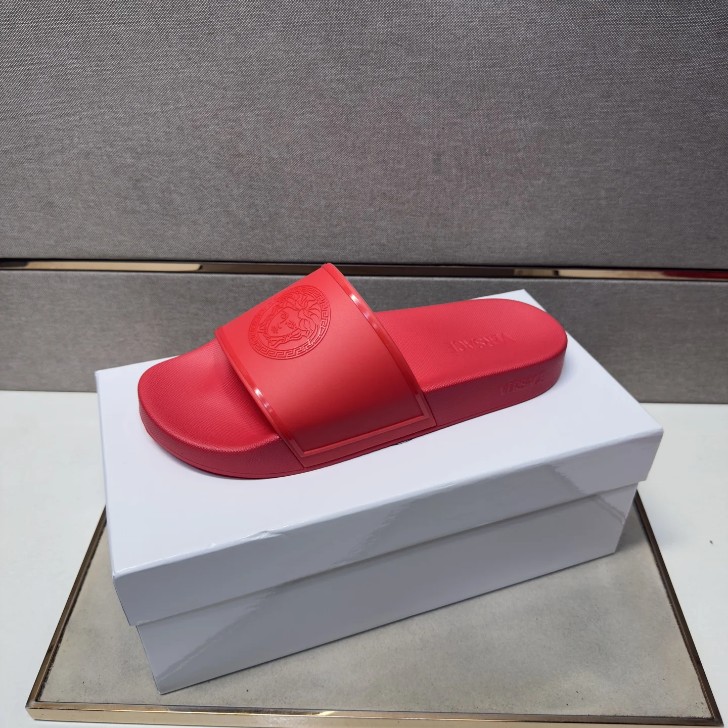 VERSACE Slides Mixed Materials EU38-46 A10202608030497 - Image 4