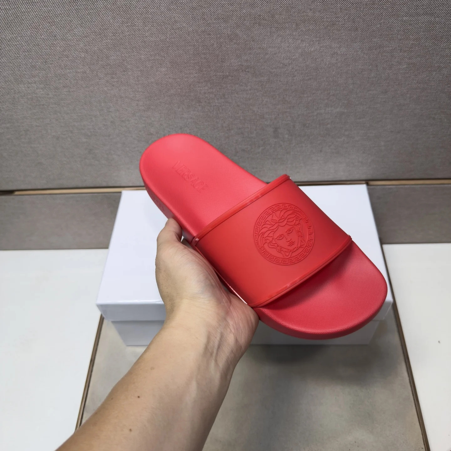VERSACE Slides Mixed Materials EU38-46 A10202608030497 - Image 6
