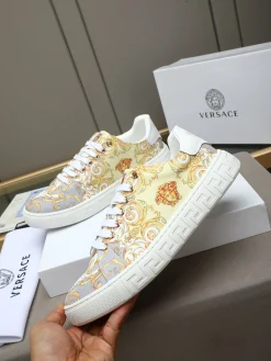 Alternative view of VERSACE Sneakers Fabric & Lambskin EU38-44 A90202608030387