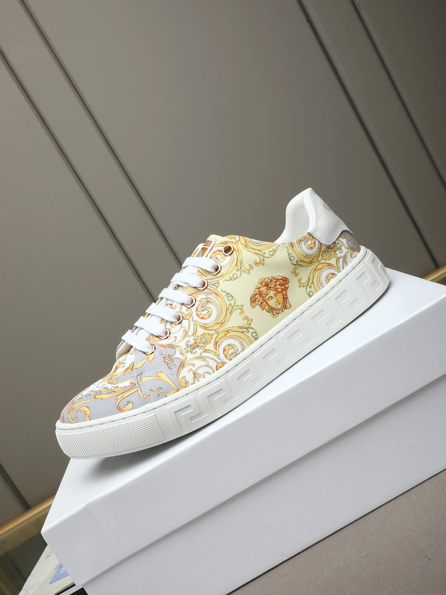 VERSACE Sneakers Fabric & Lambskin EU38-44 A90202608030387 - Image 6