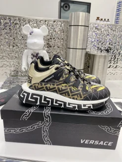 VERSACE Sneakers Leather Mesh EU35-46 B90202608031331