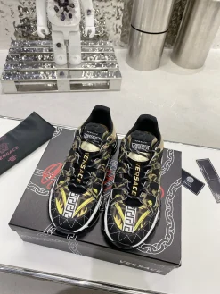 Alternative view of VERSACE Sneakers Leather Mesh EU35-46 B90202608031331
