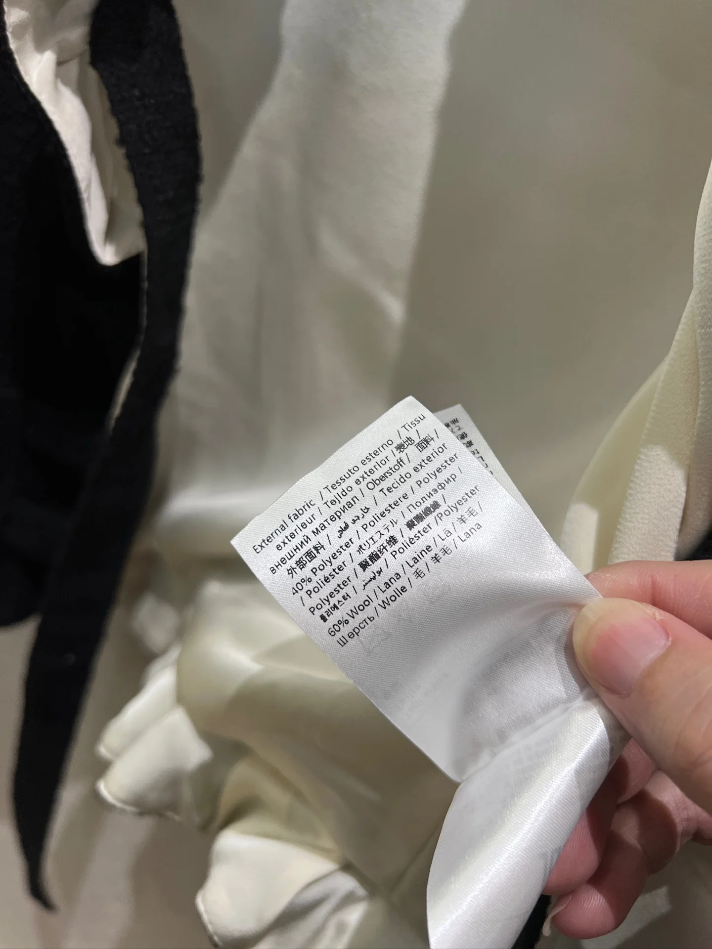 WE11DONE Coats Wool S M L C35202608040402 - Image 7