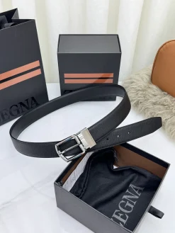 Alternative view of ZEGNA Belts Calf Leather 3.5cm Width A70202608050630