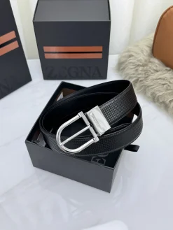 ZEGNA Belts Leather 3.5cm Width A70202608050655