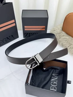Alternative view of ZEGNA Belts Leather 3.5cm Width A70202608050656