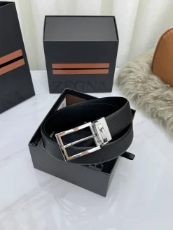 ZEGNA Belts Leather 3.5cm Width A70202608050658