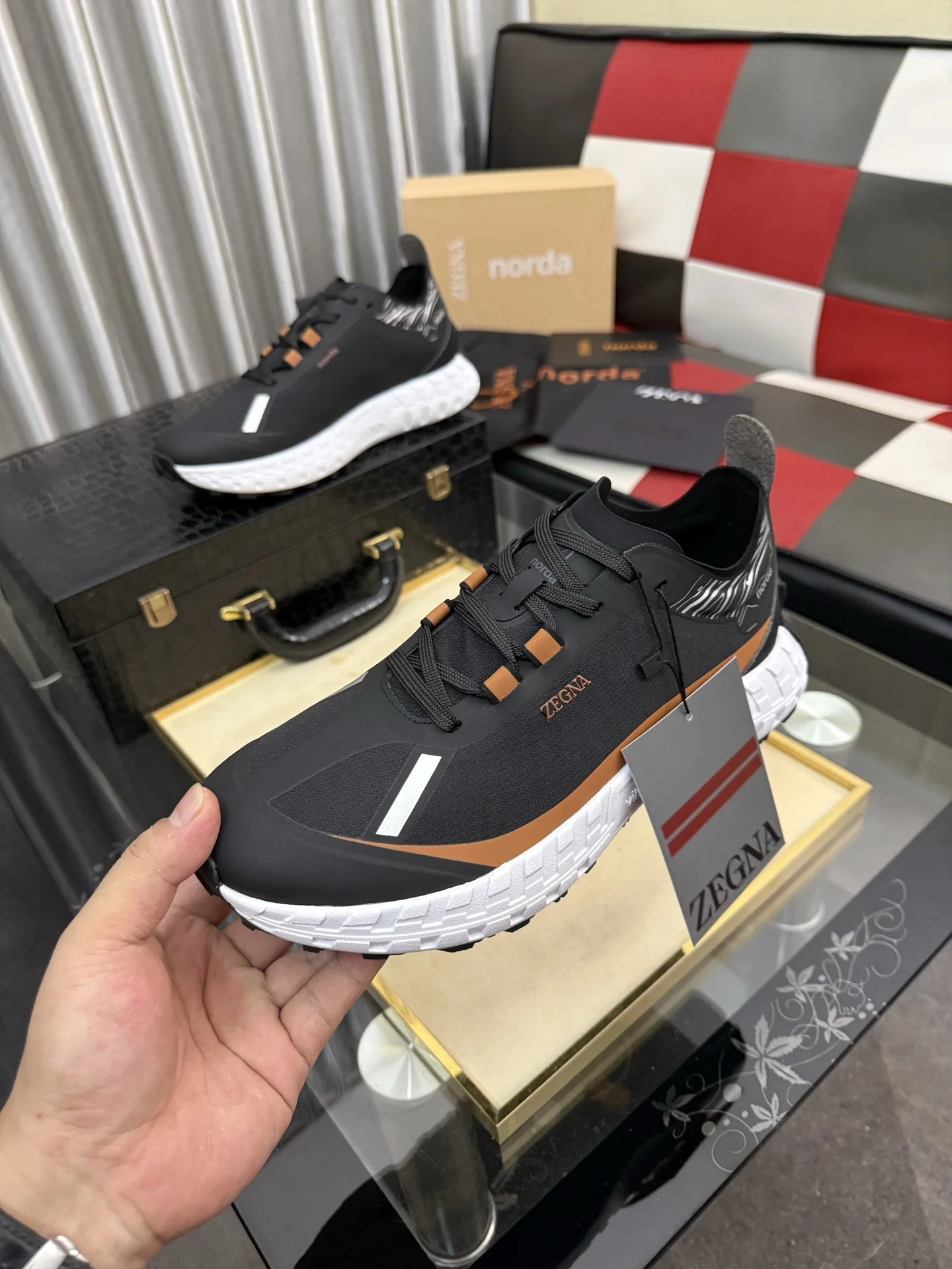 ZEGNA Sneakers Dyneema Mesh EU39-46 C30202608030133 - Image 5