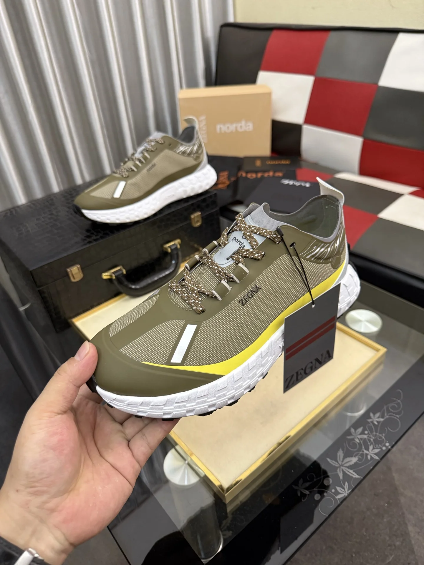 ZEGNA Sneakers Dyneema Mesh EU39-46 C30202608030135 - Image 5