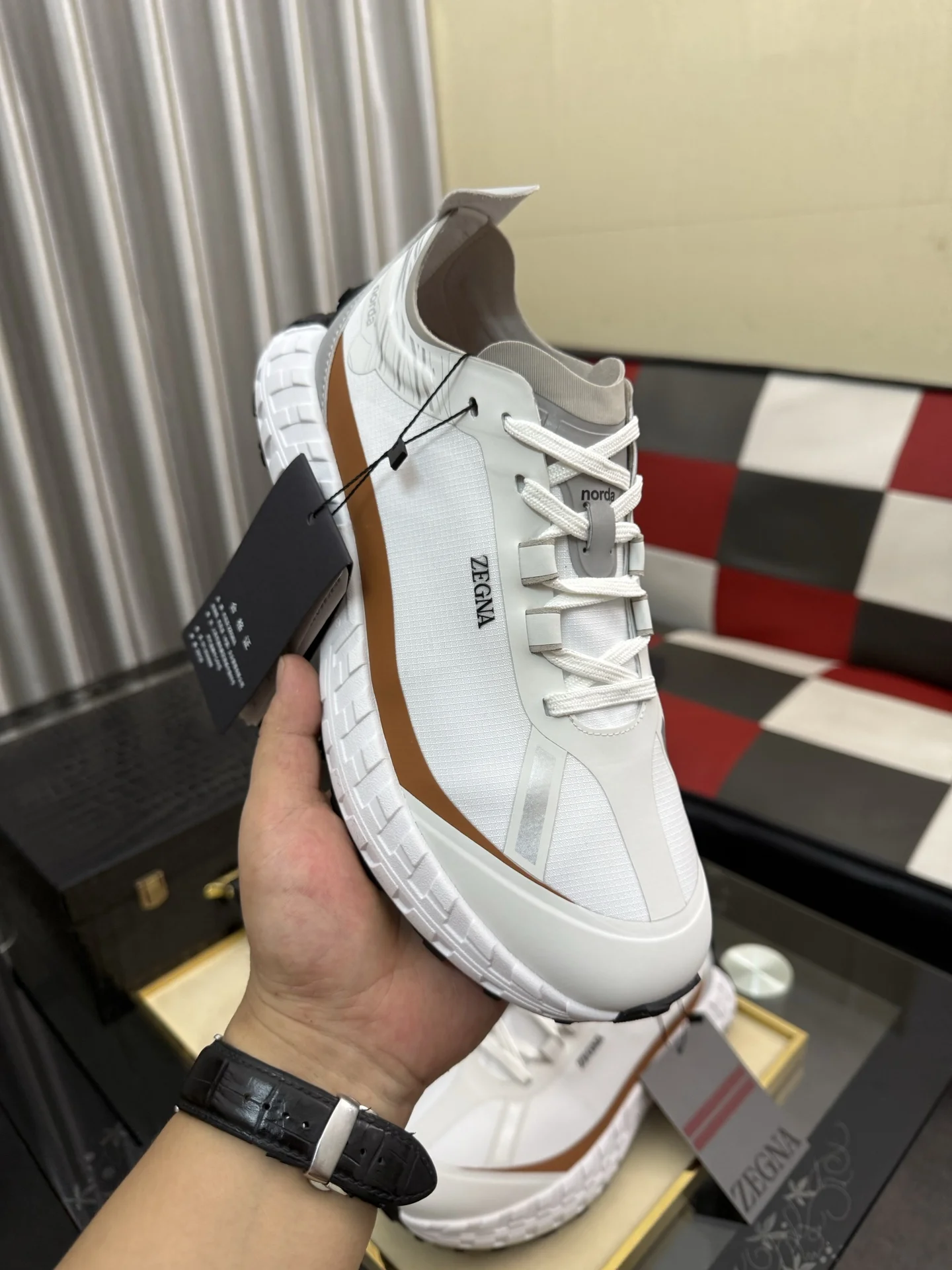 ZEGNA Sneakers Dyneema Mesh EU39-46 C30202608030137 - Image 4