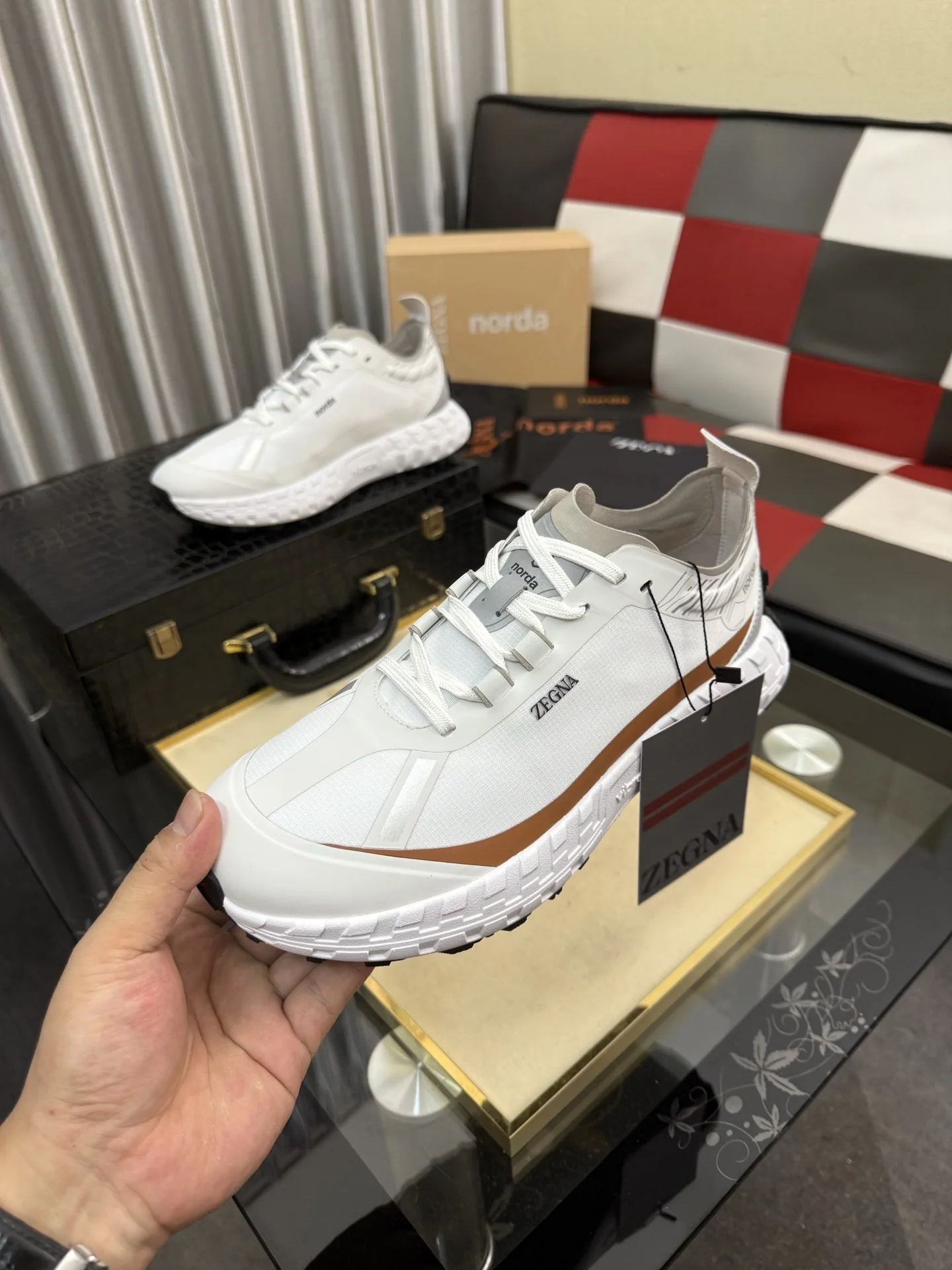 ZEGNA Sneakers Dyneema Mesh EU39-46 C30202608030137 - Image 5