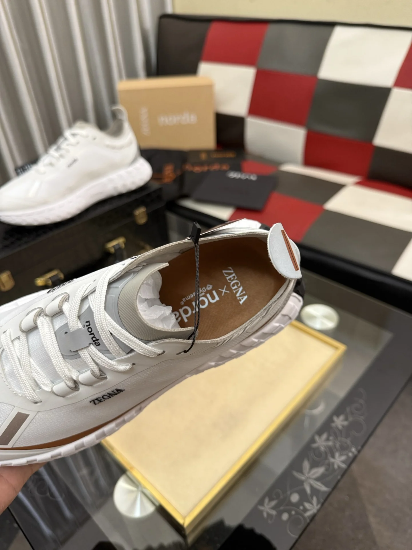 ZEGNA Sneakers Dyneema Mesh EU39-46 C30202608030137 - Image 8