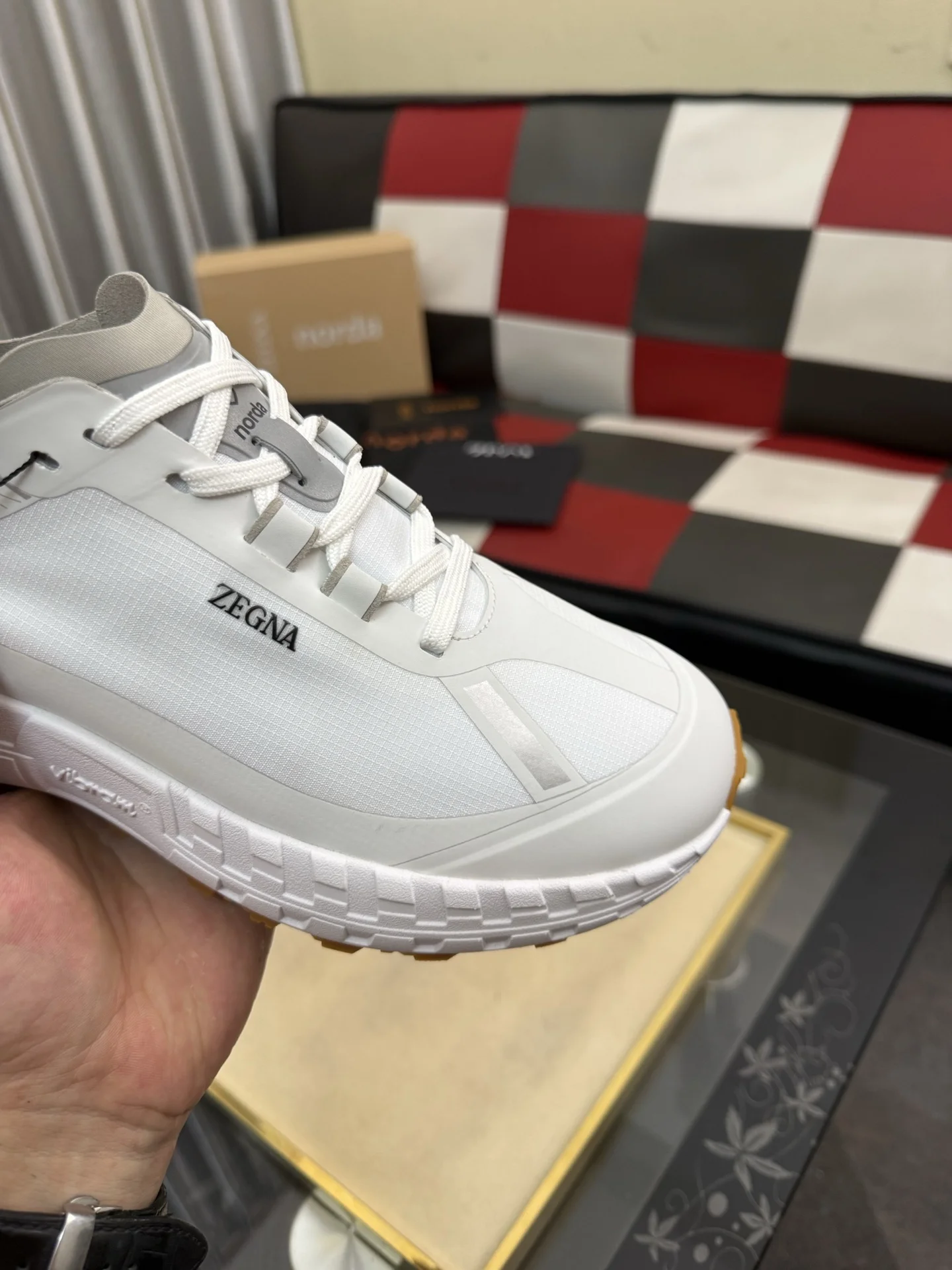 ZEGNA Sneakers Mesh EU39-46 C30202608030138 - Image 6