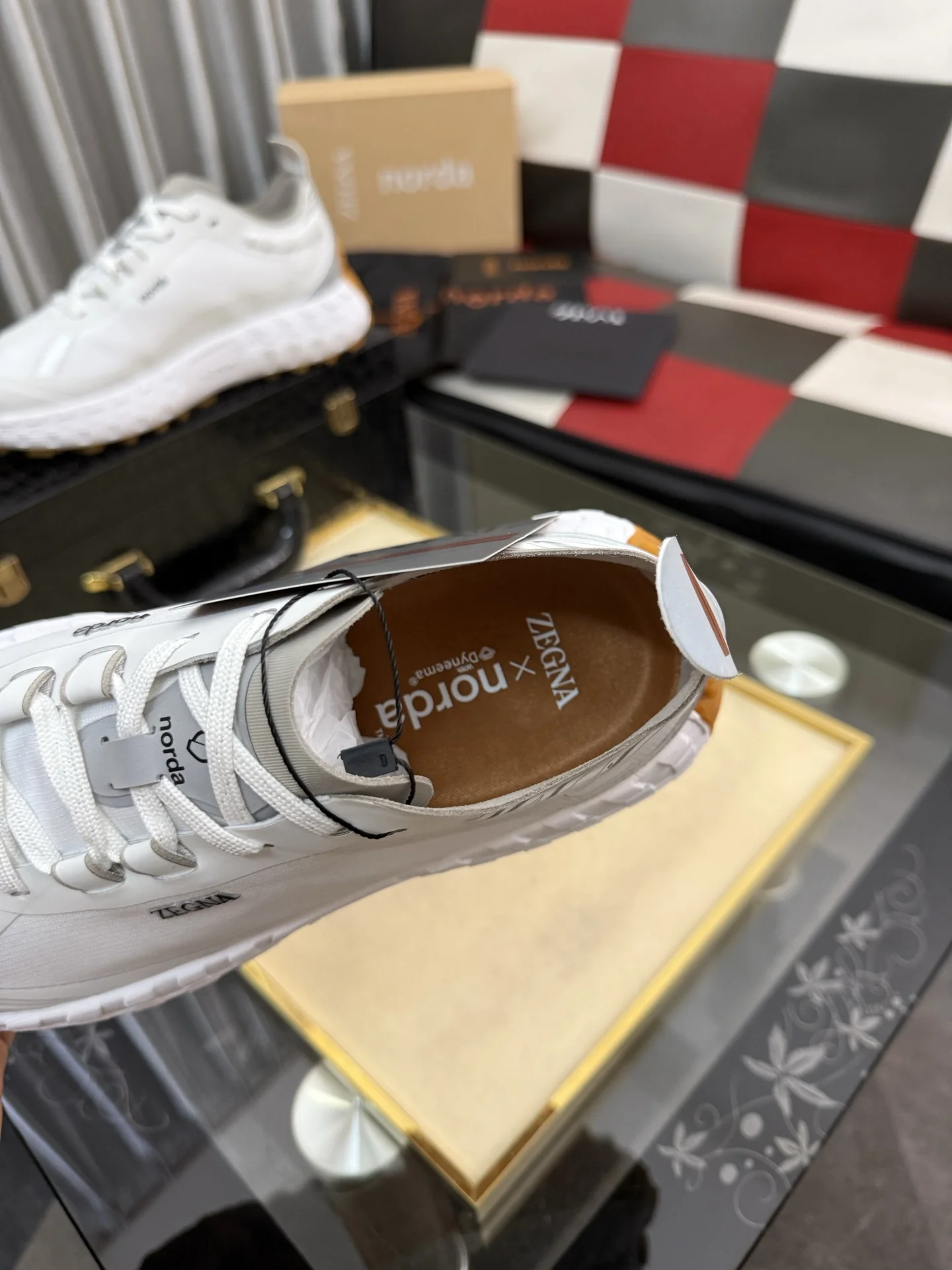 ZEGNA Sneakers Mesh EU39-46 C30202608030138 - Image 8