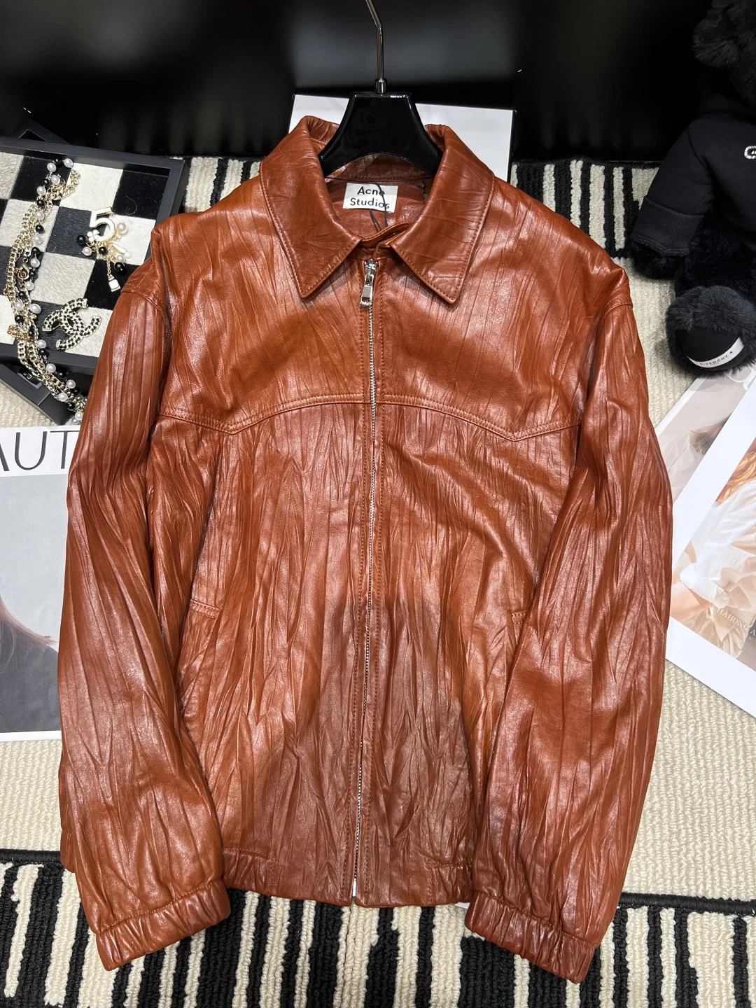 ACNE STUDIOS Jackets Brown S-L I00202609061866