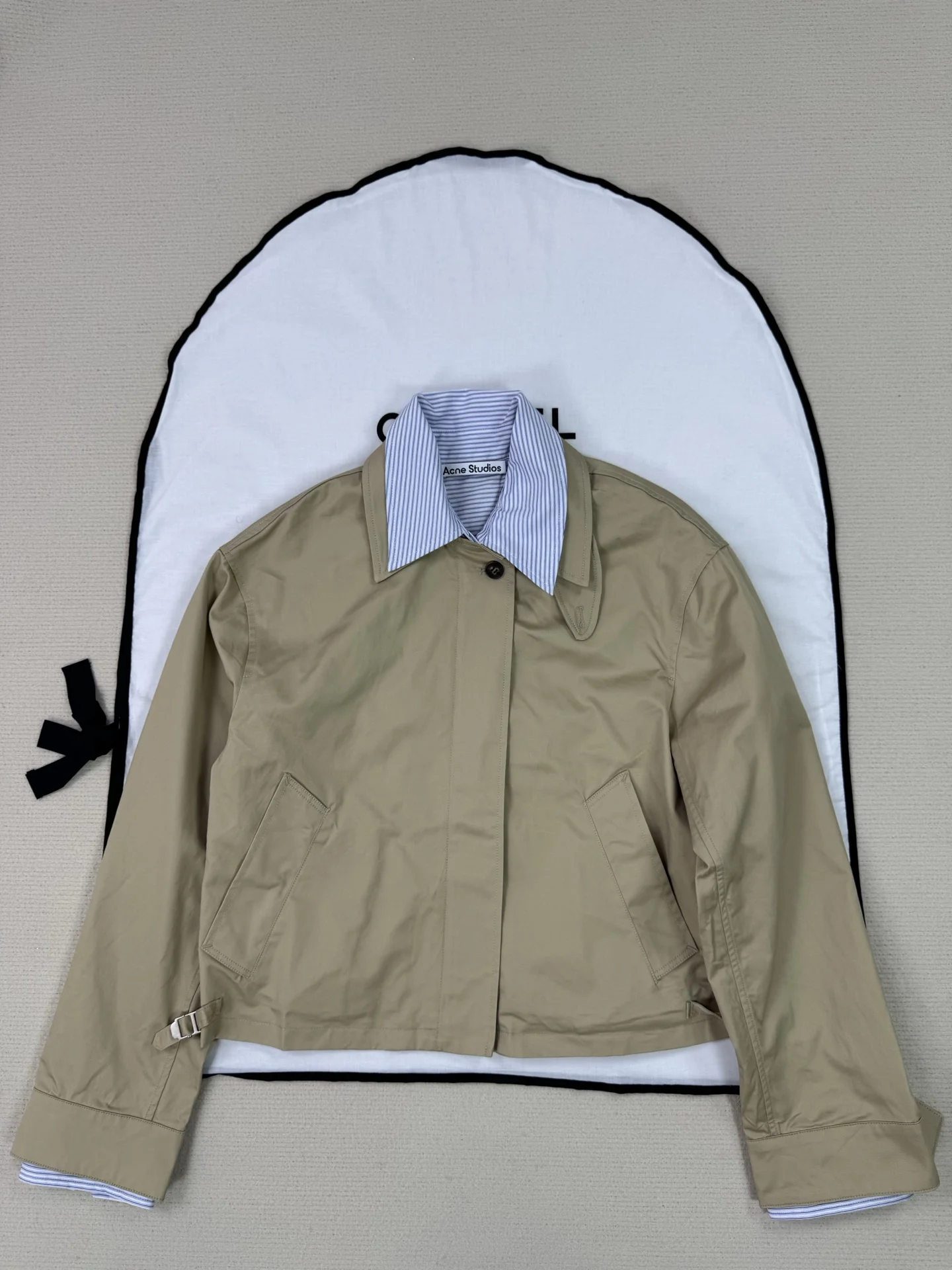 ACNE STUDIOS Jackets Khaki-Blue S-L D65202609061758