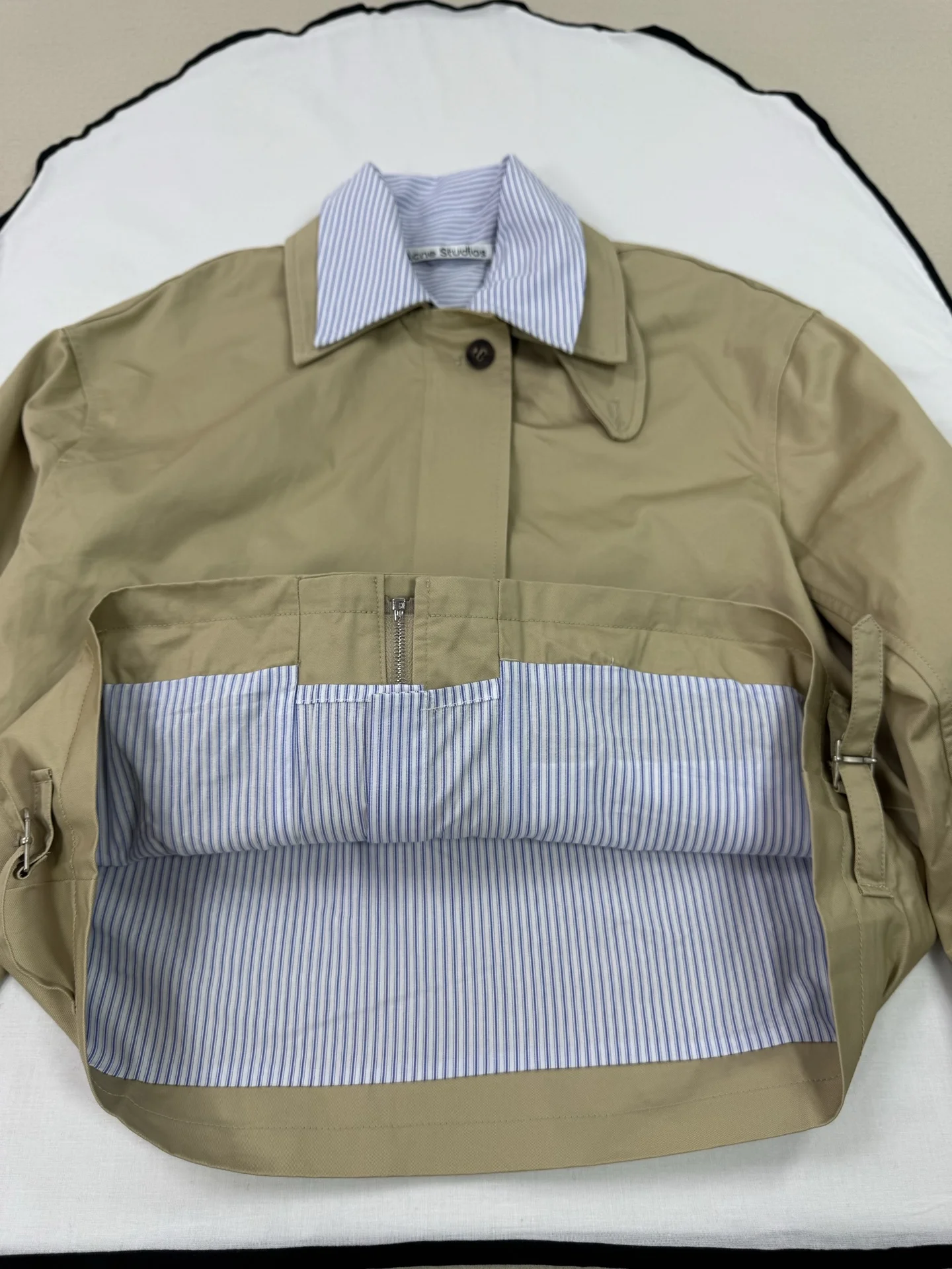 ACNE STUDIOS Jackets Khaki-Blue S-L D65202609061758 - Image 10