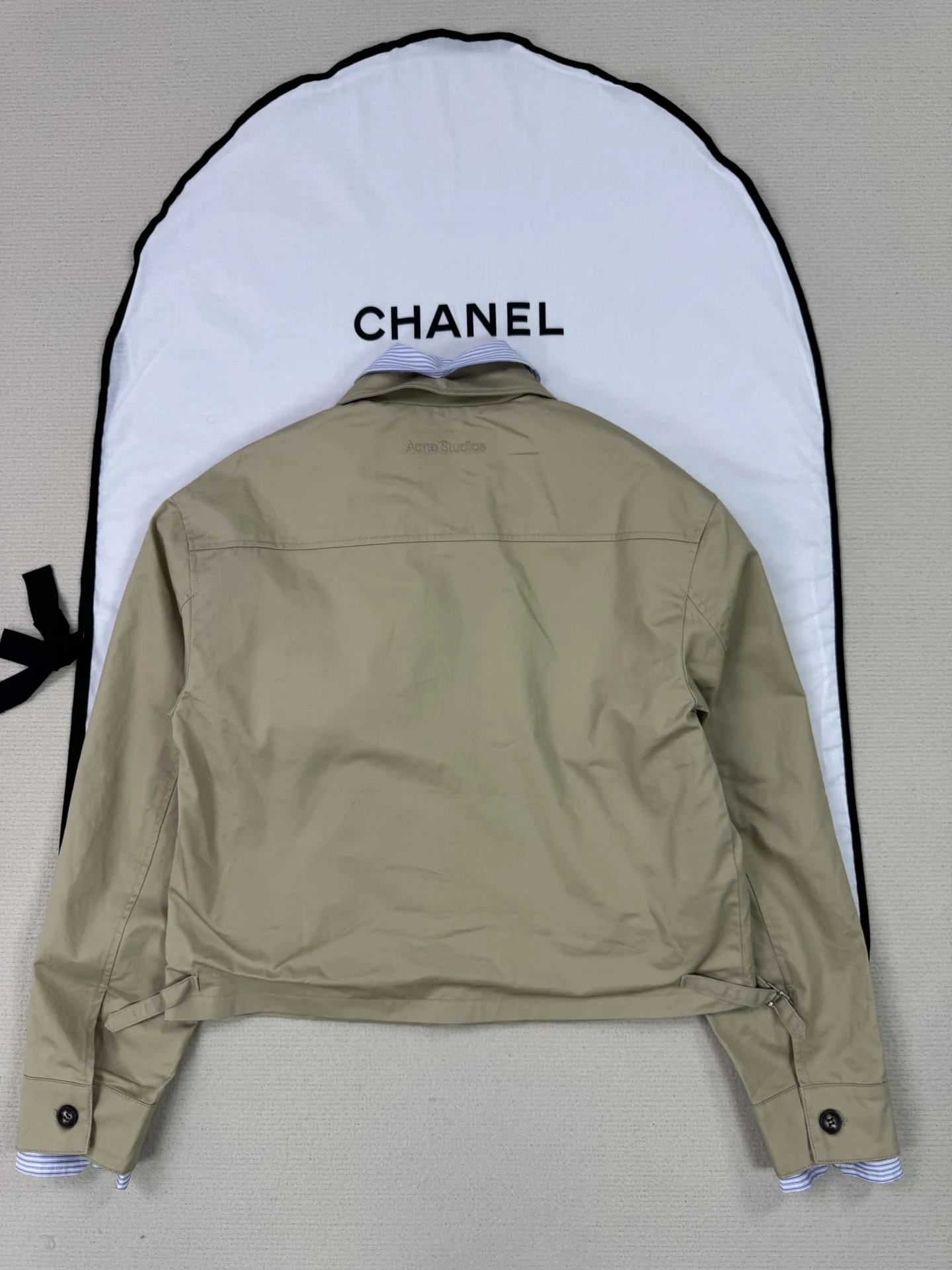 ACNE STUDIOS Jackets Khaki-Blue S-L D65202609061758 - Image 3