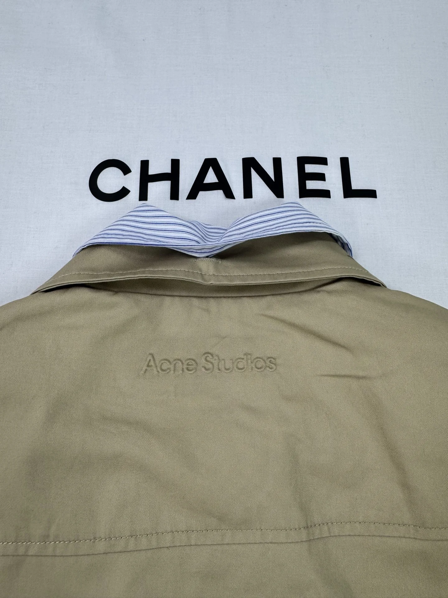 ACNE STUDIOS Jackets Khaki-Blue S-L D65202609061758 - Image 4