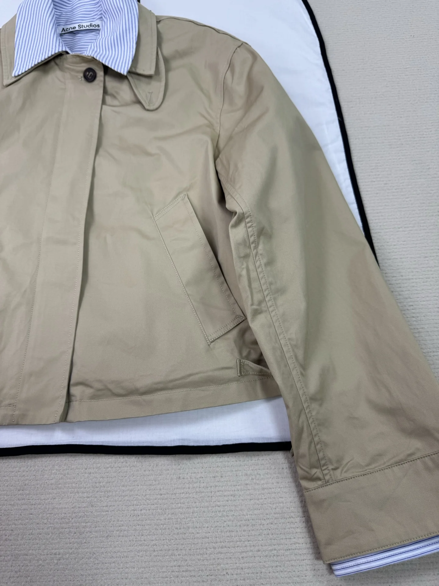ACNE STUDIOS Jackets Khaki-Blue S-L D65202609061758 - Image 9