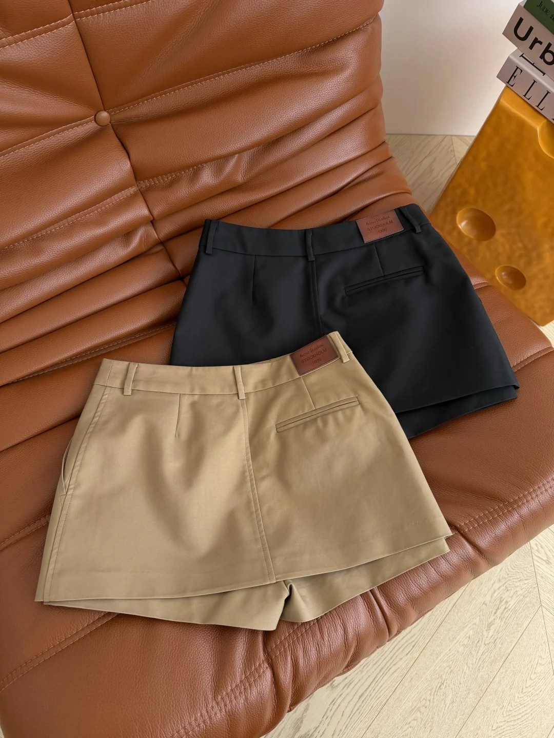 ACNE STUDIOS Skirts Black-Khaki S-L B55202609060805
