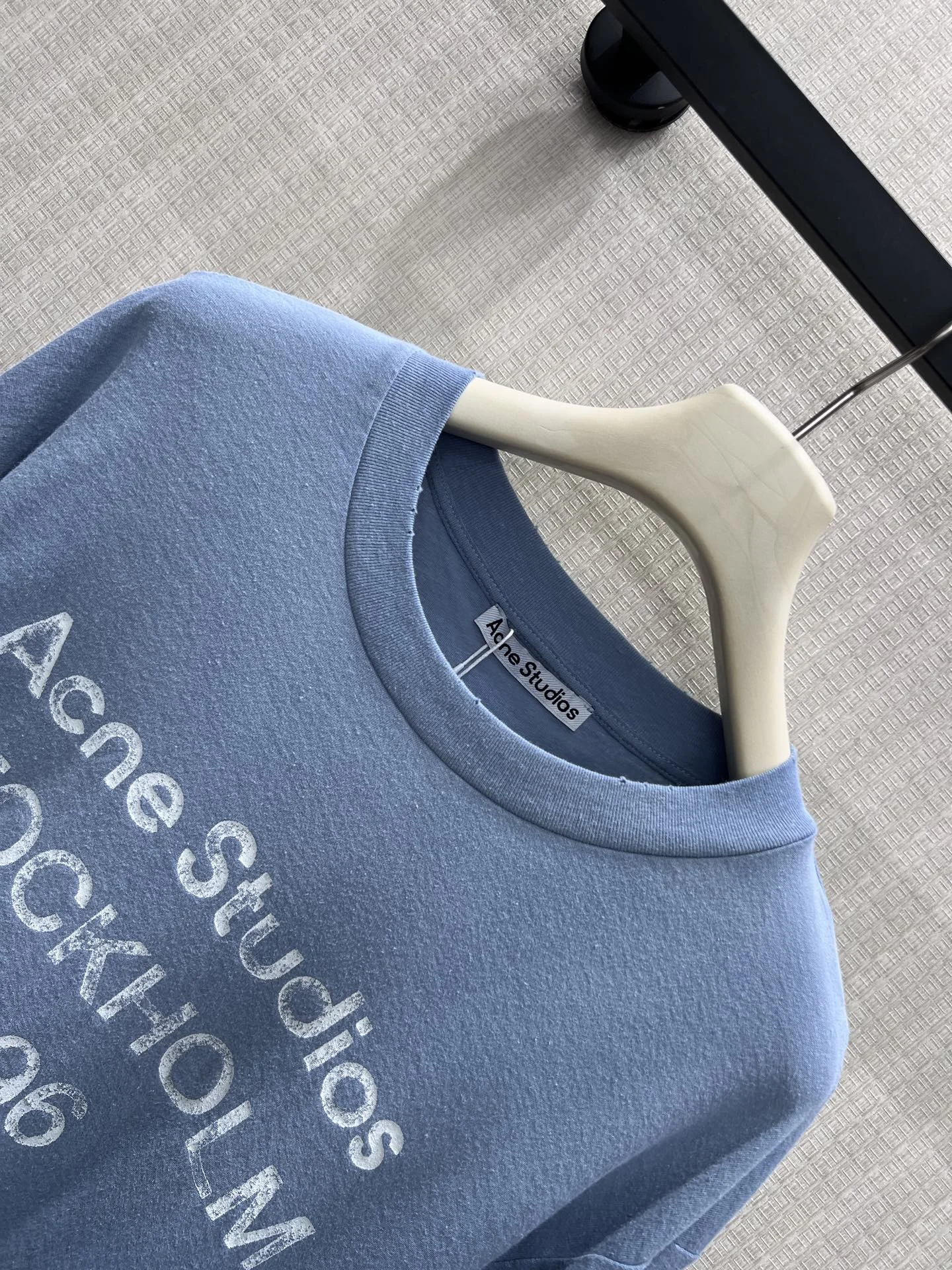 ACNE STUDIOS T-shirts Blue-White S-L A85202609060179 - Image 3