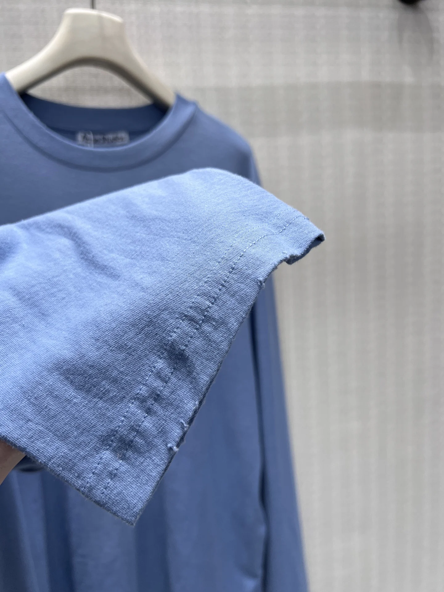 ACNE STUDIOS T-shirts Blue-White S-L A85202609060179 - Image 8