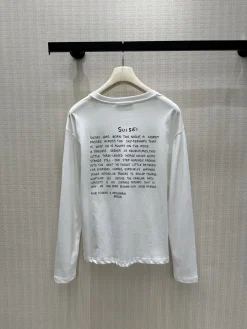 Alternative view of ACNE STUDIOS T-shirts White-Blue S-L A50202609060198