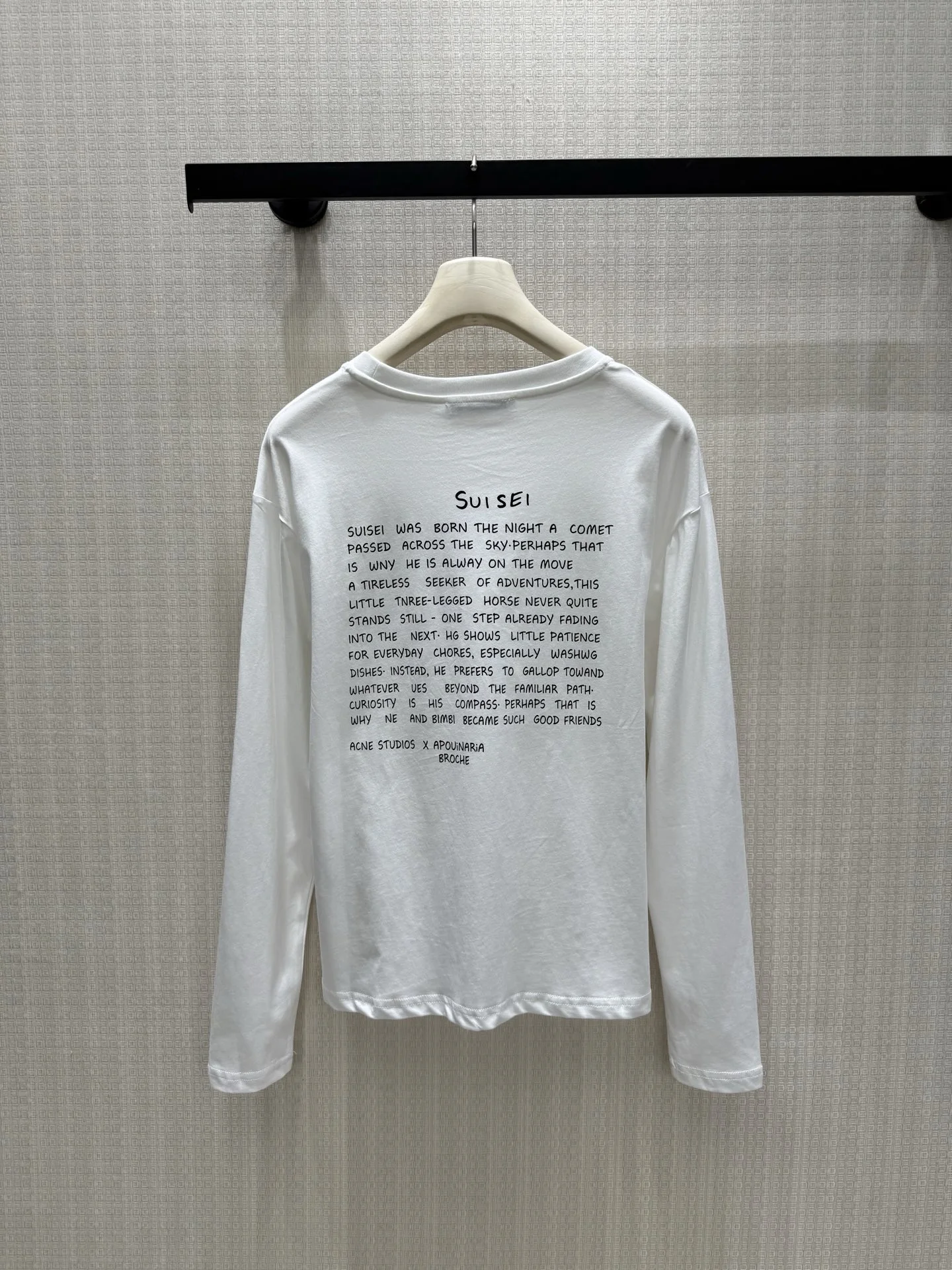 ACNE STUDIOS T-shirts White-Blue S-L A50202609060198 - Image 2