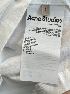 Alternative view of ACNE STUDIOS T-shirts White-Grey-Black S-L A70202609060320