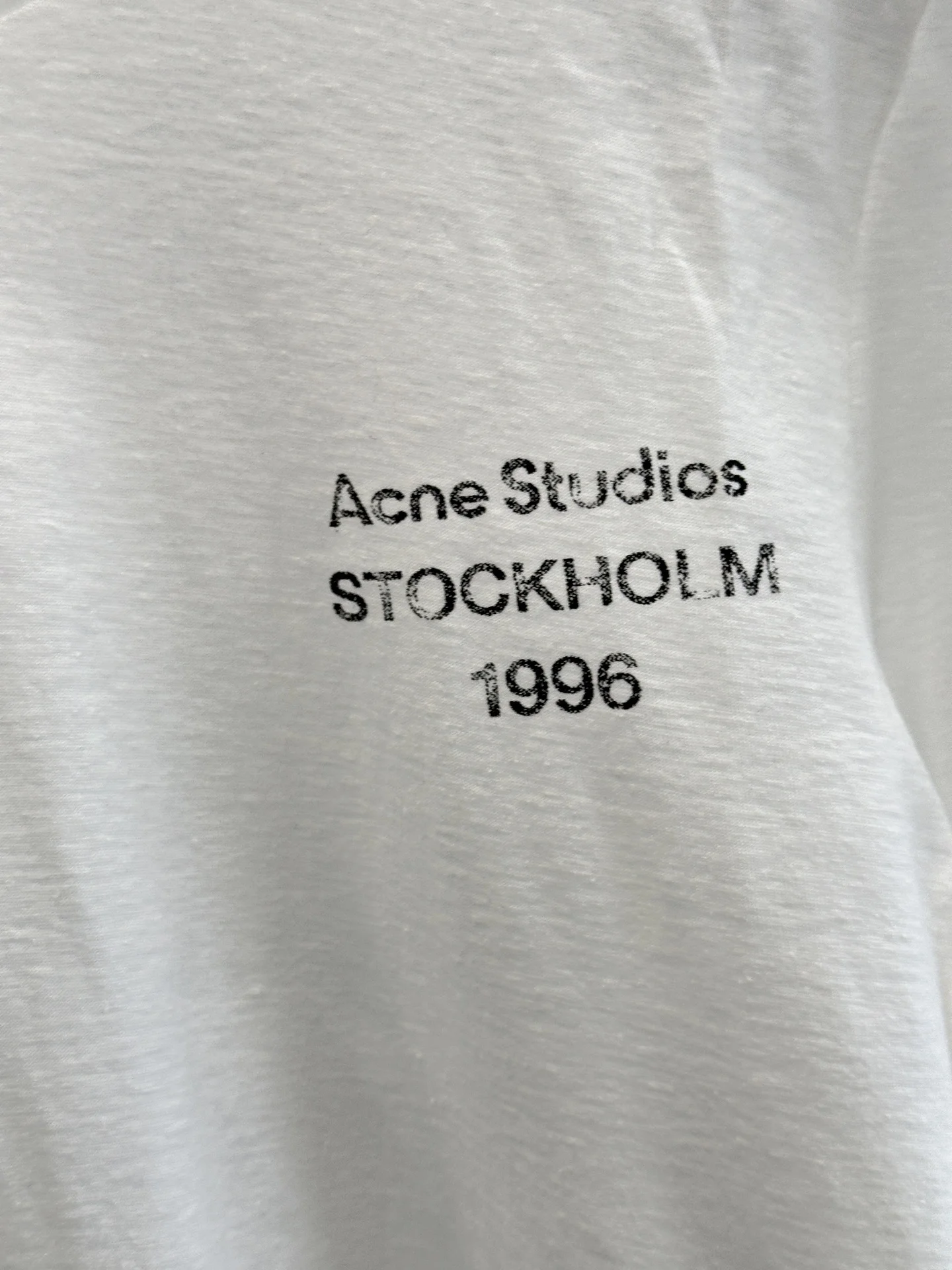 ACNE STUDIOS T-shirts White-Grey-Black S-L A70202609060320 - Image 7