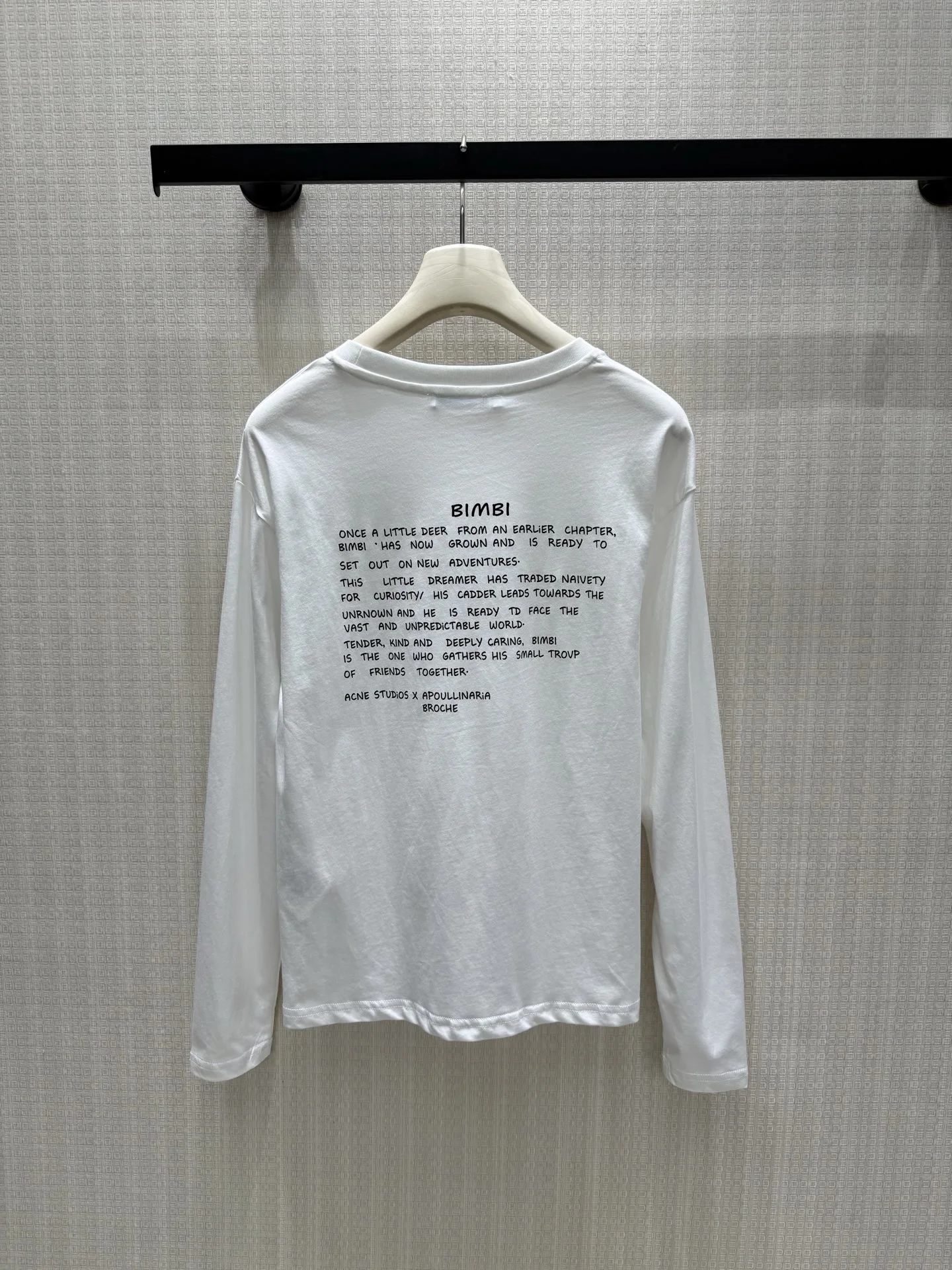 ACNE STUDIOS T-shirts White-Pink S-L A50202609060199 - Image 2