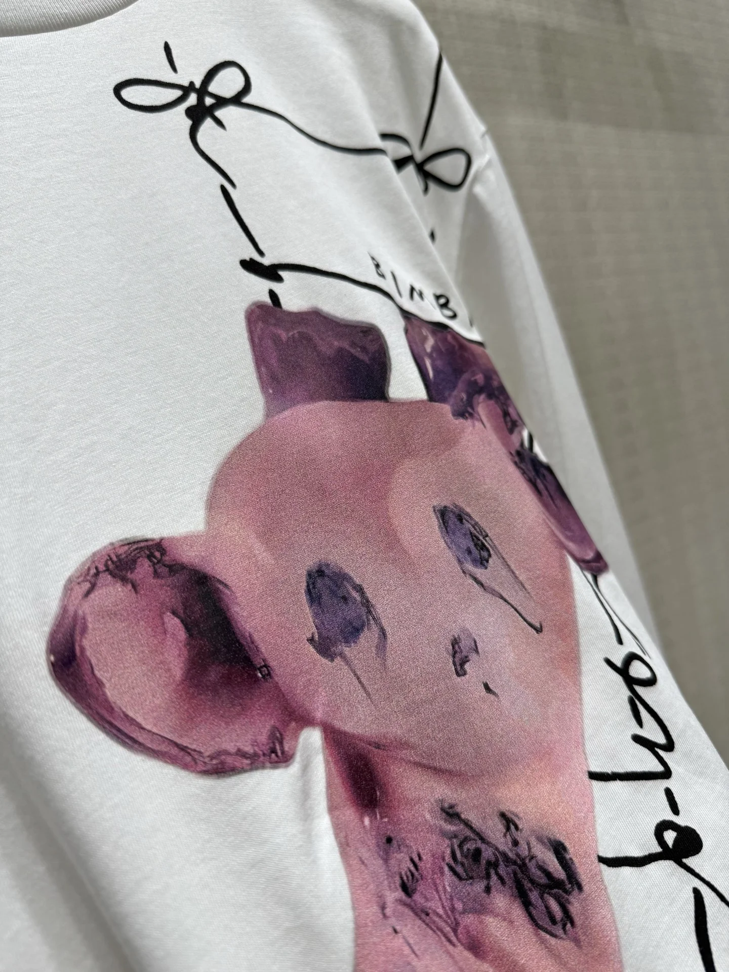 ACNE STUDIOS T-shirts White-Pink S-L A50202609060199 - Image 5