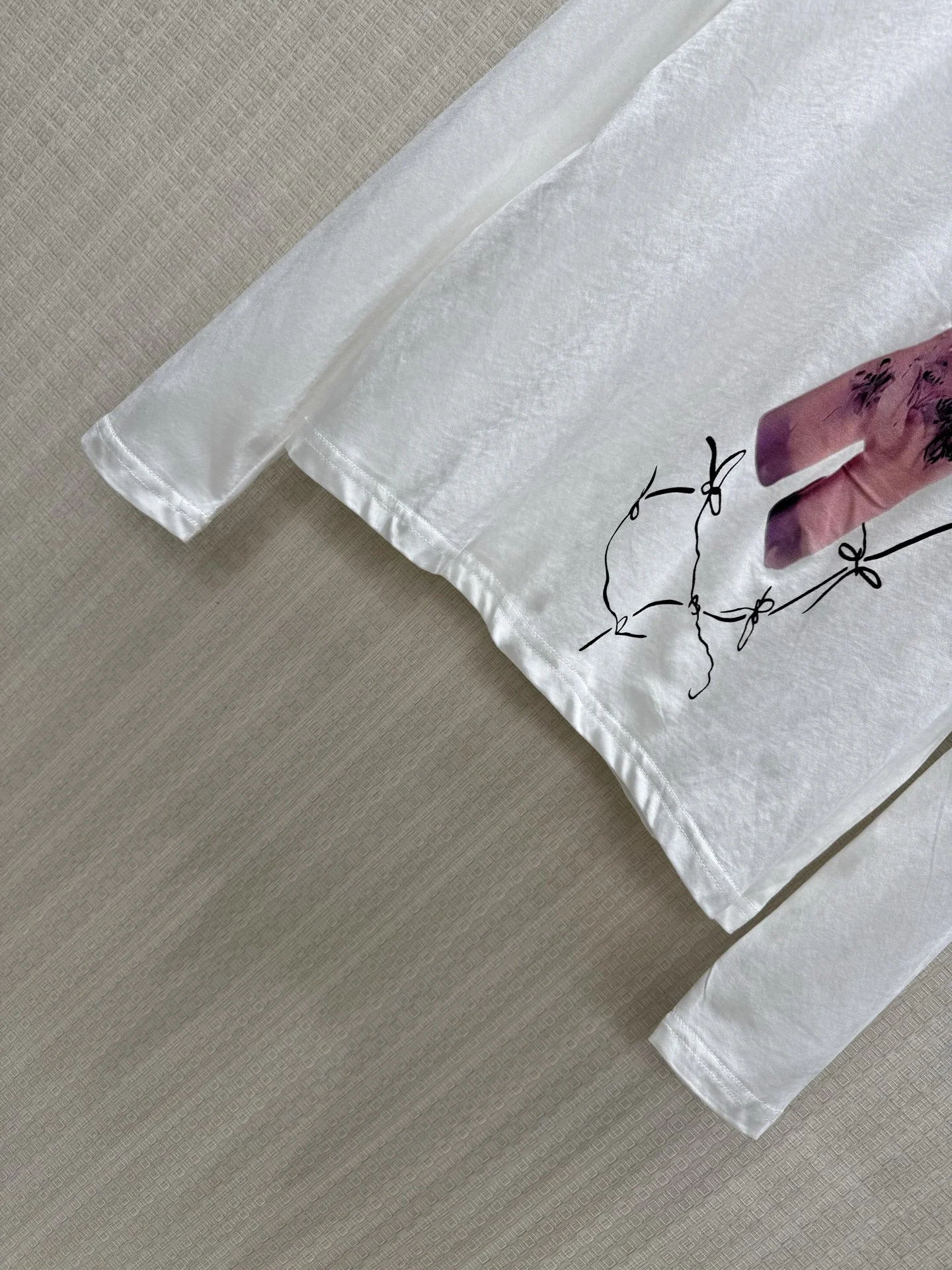 ACNE STUDIOS T-shirts White-Pink S-L A50202609060199 - Image 7