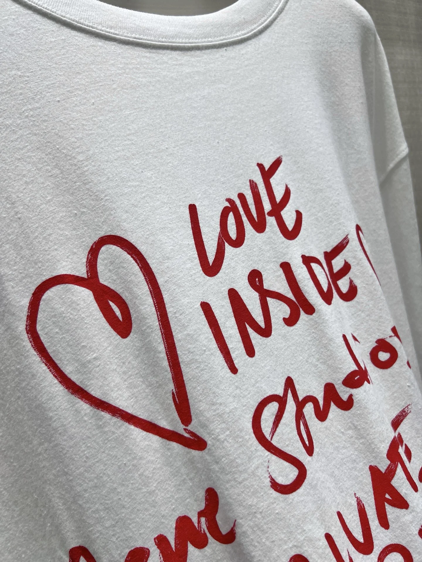 ACNE STUDIOS T-shirts White-Red S-L A85202609061781 - Image 5