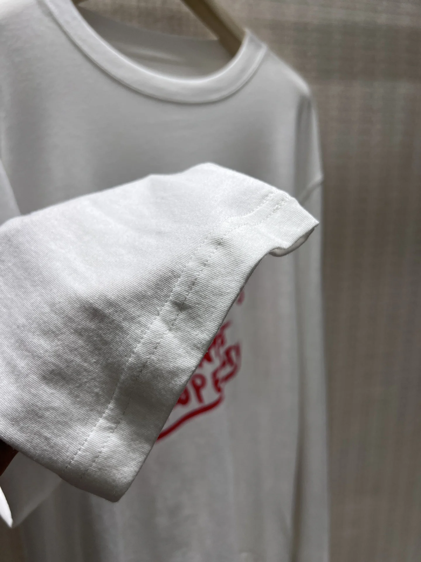 ACNE STUDIOS T-shirts White-Red S-L A85202609061781 - Image 7