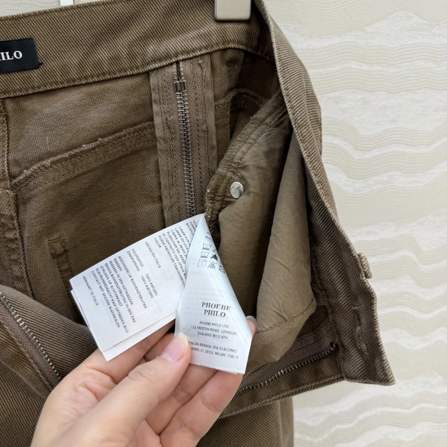 ACNE STUDIOS Trousers Denim Brown S C30202609062748 - Image 6