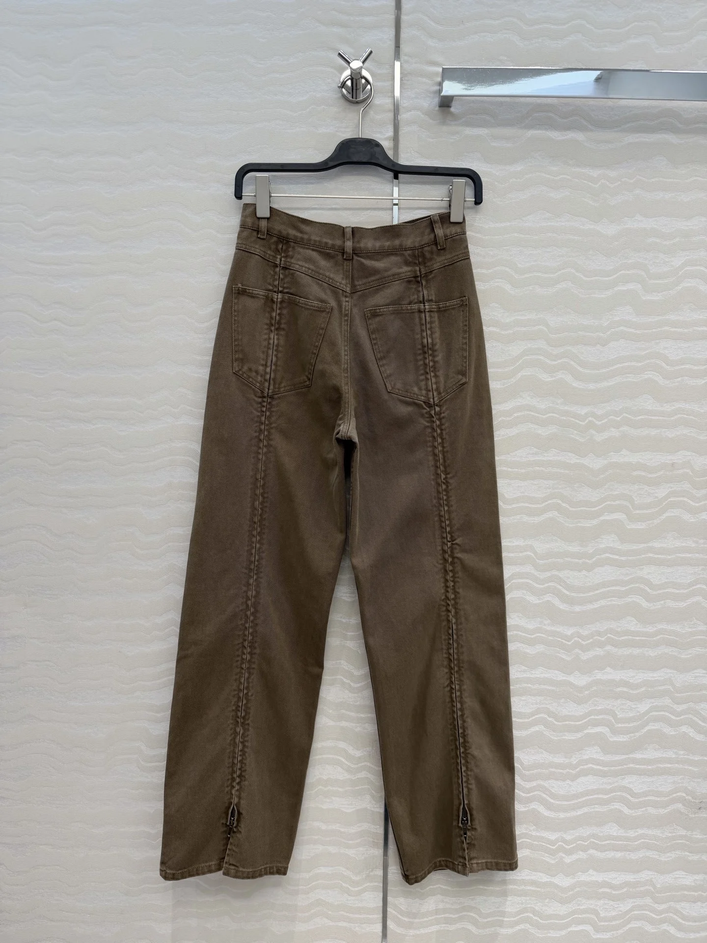 ACNE STUDIOS Trousers Denim Brown S C30202609062748 - Image 7