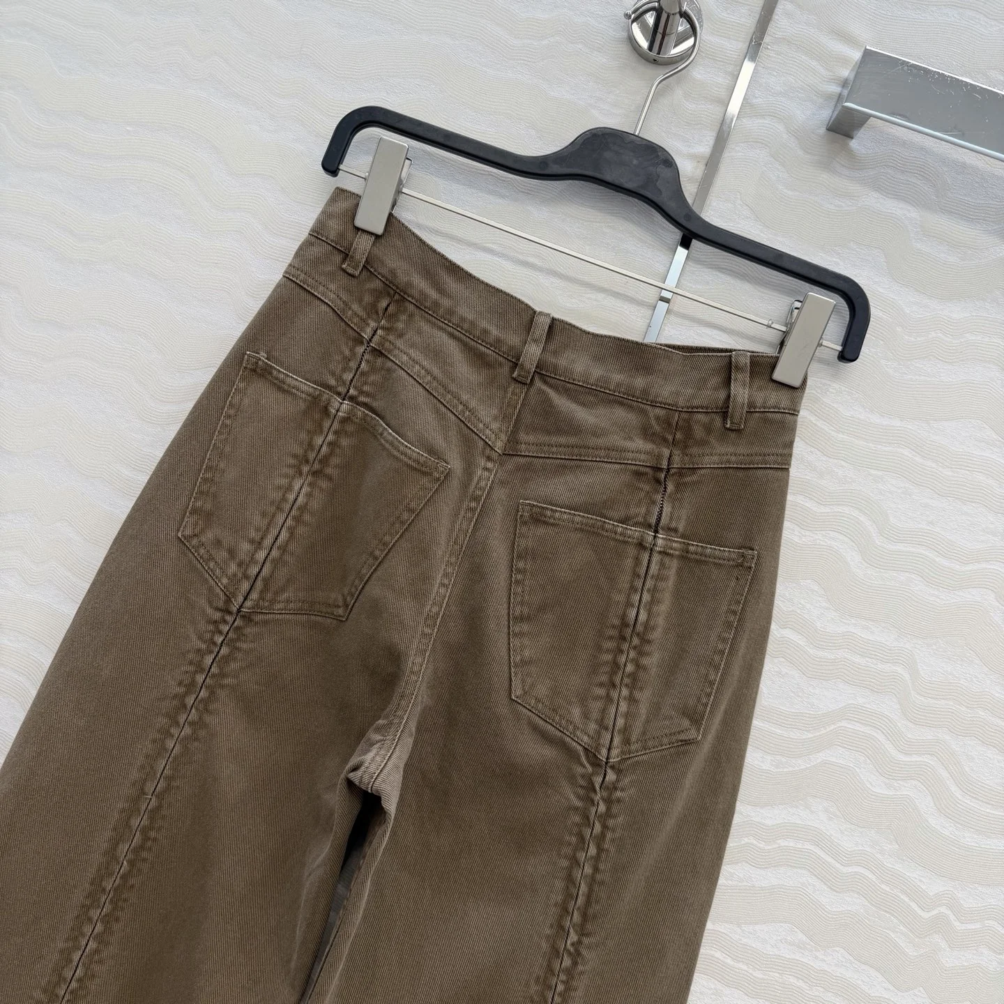 ACNE STUDIOS Trousers Denim Brown S C30202609062748 - Image 8