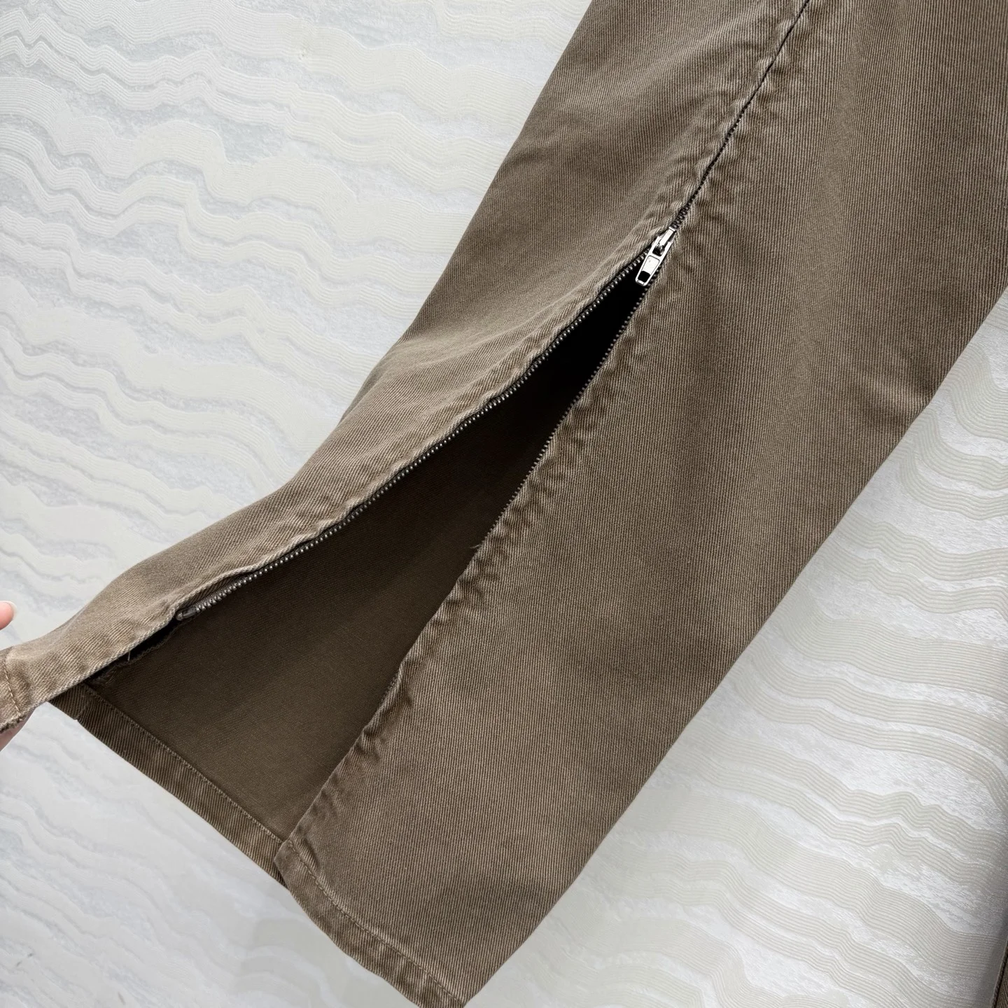 ACNE STUDIOS Trousers Denim Brown S C30202609062748 - Image 9