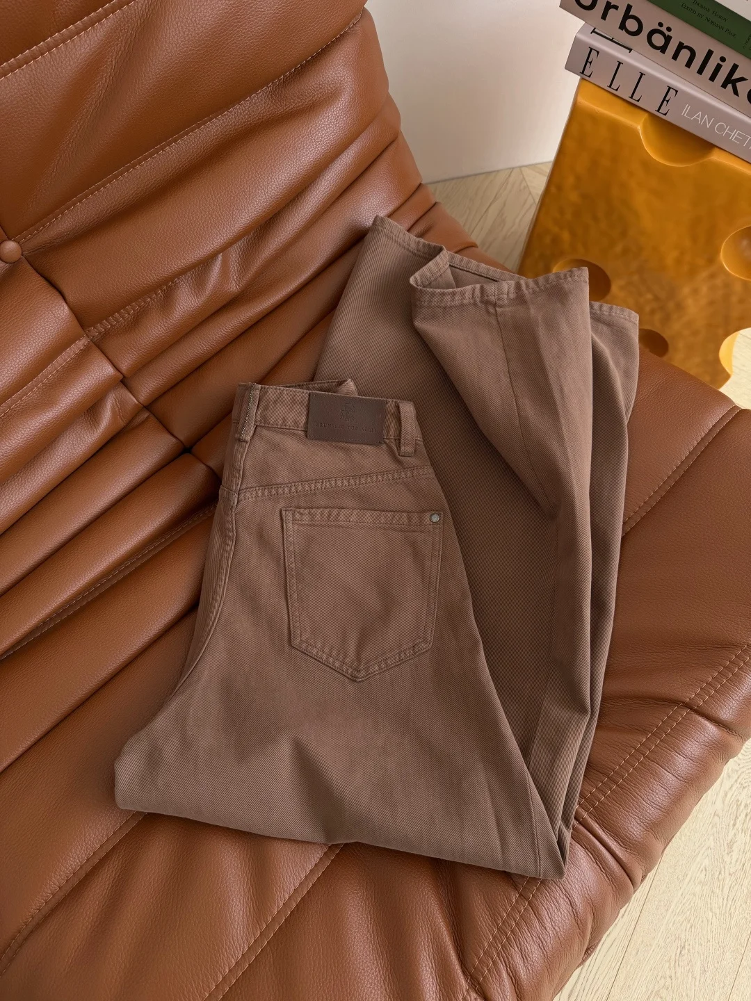 ACNE STUDIOS Trousers Denim Brown S-L C25202609061735 - Image 4