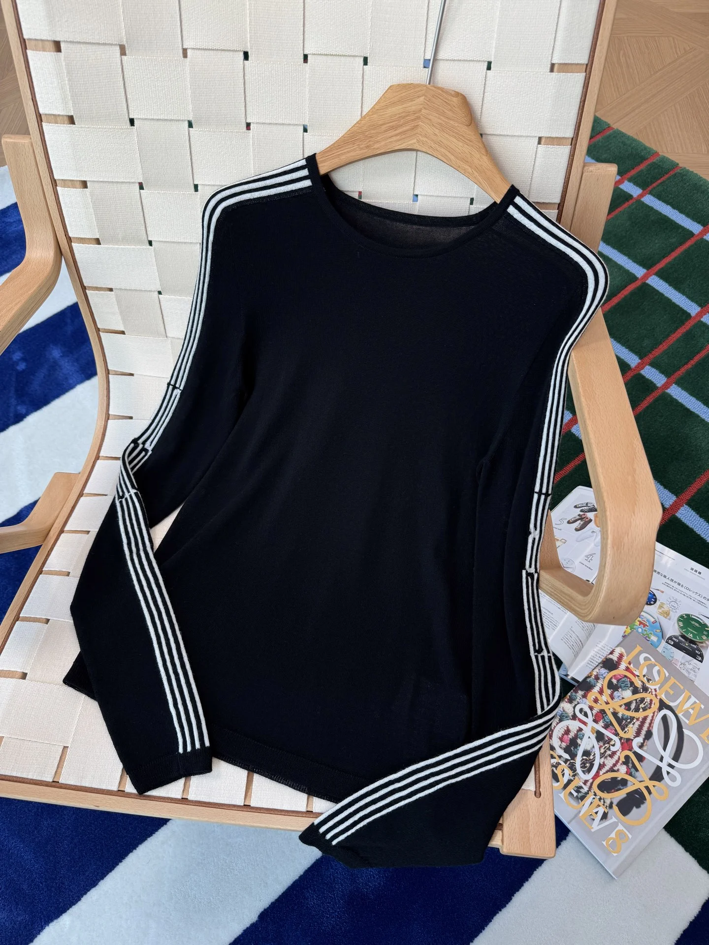 ADIDAS Sweaters Knit Black-White S-M-L C65202609060683