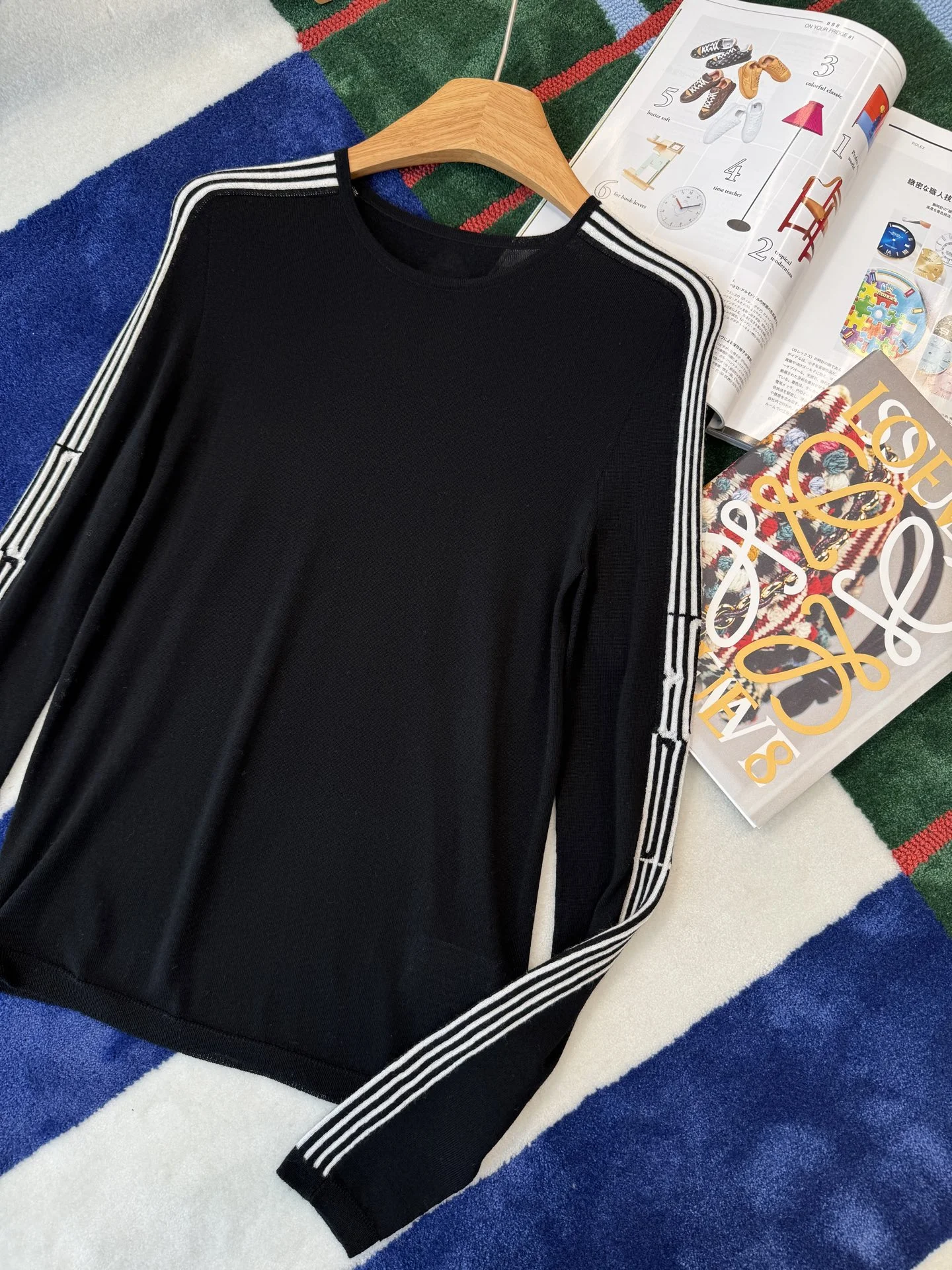 ADIDAS Sweaters Knit Black-White S-M-L C65202609060683 - Image 5